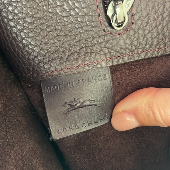 LONGCHAMP Rousseau North South Tote in Aubergine - Picture 4 of 8